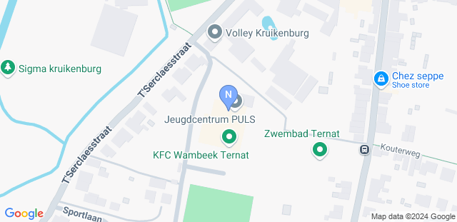 Map to Stark Ternat Brazilian Jiu Jitsu.